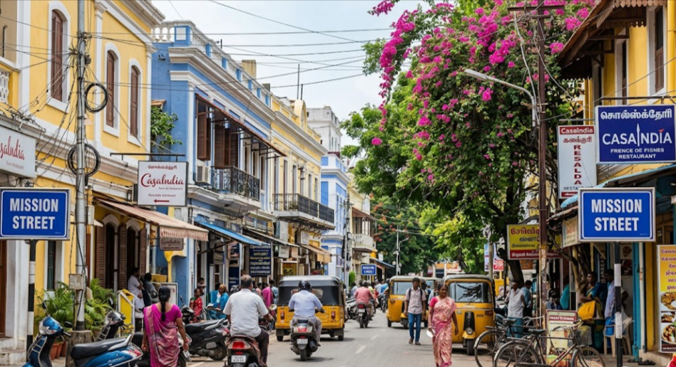 Mission Street, Puducherry