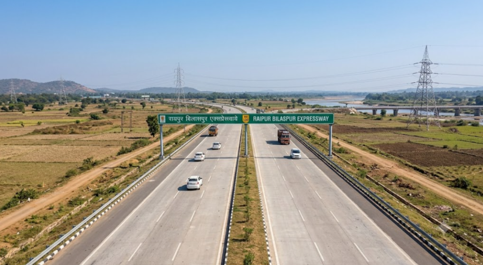 Raipur Bilaspur Expressway, Chhattisgarh