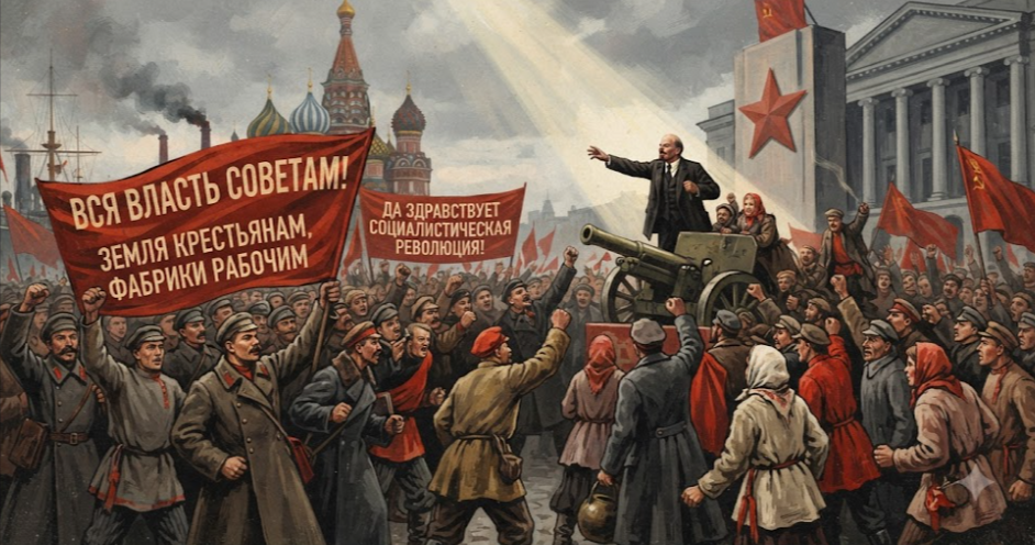 explain how socialist society was established in russia